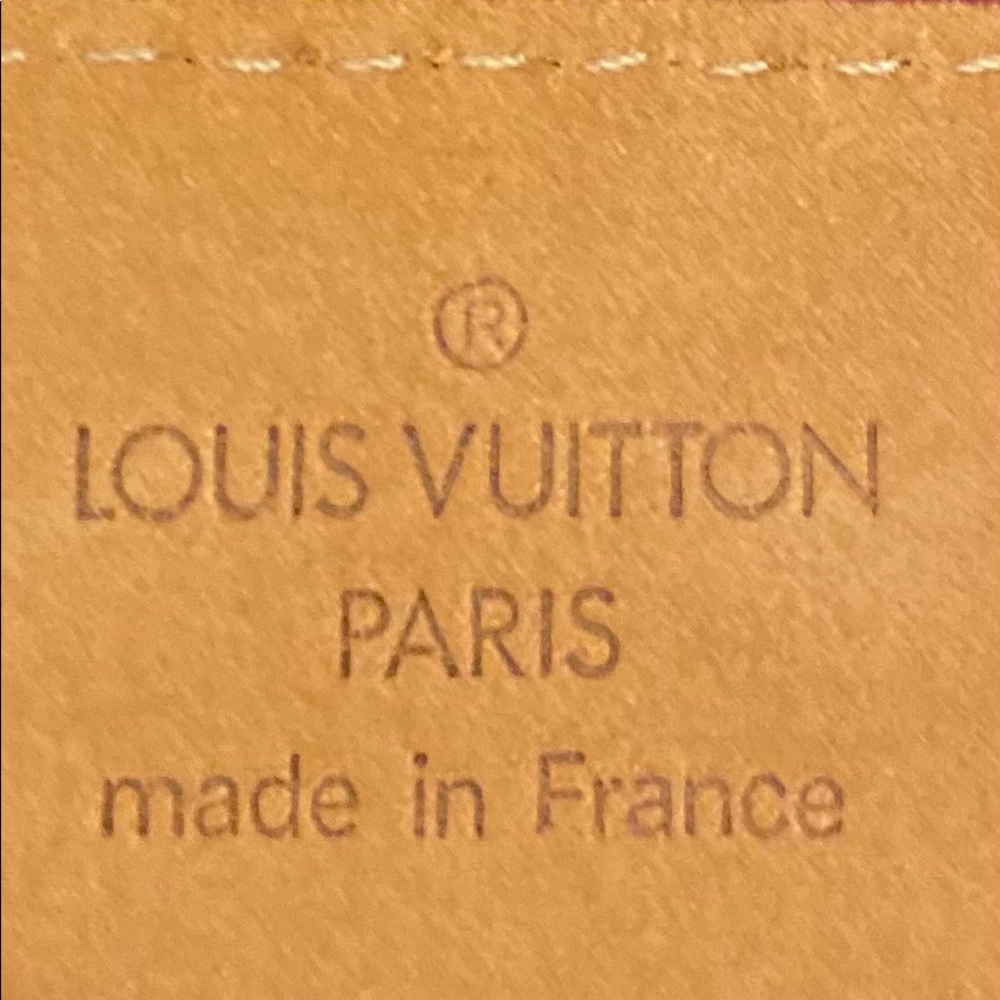 2006 Louis Vuitton Denim Monogram Belt - Picture 4 of 5